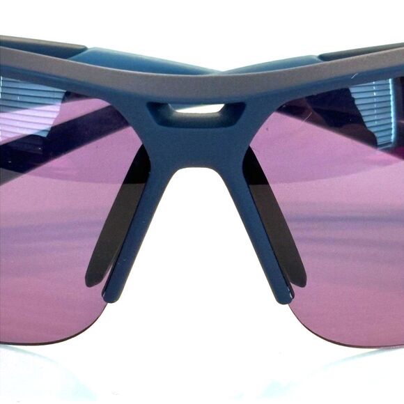 Nike Golf X2 EV0871-401 Sunglasses, Matte Mdnt Navy/Slvr Frame, Golf Tint Lens - Picture 2 of 9